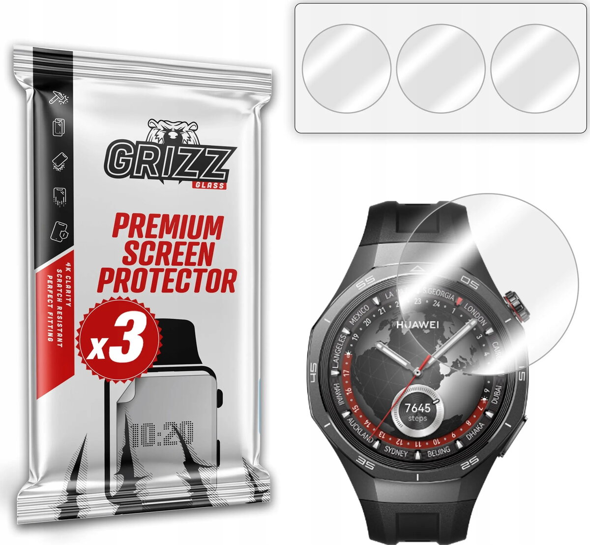 Hidrogelas ekrāna aizsargplēve GrizzGlass Hydrofilm priekš