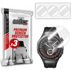 Hydrogel Screen Protector GrizzGlass Hydrofilm for Huawei Watch GT 5 Pro 42mm