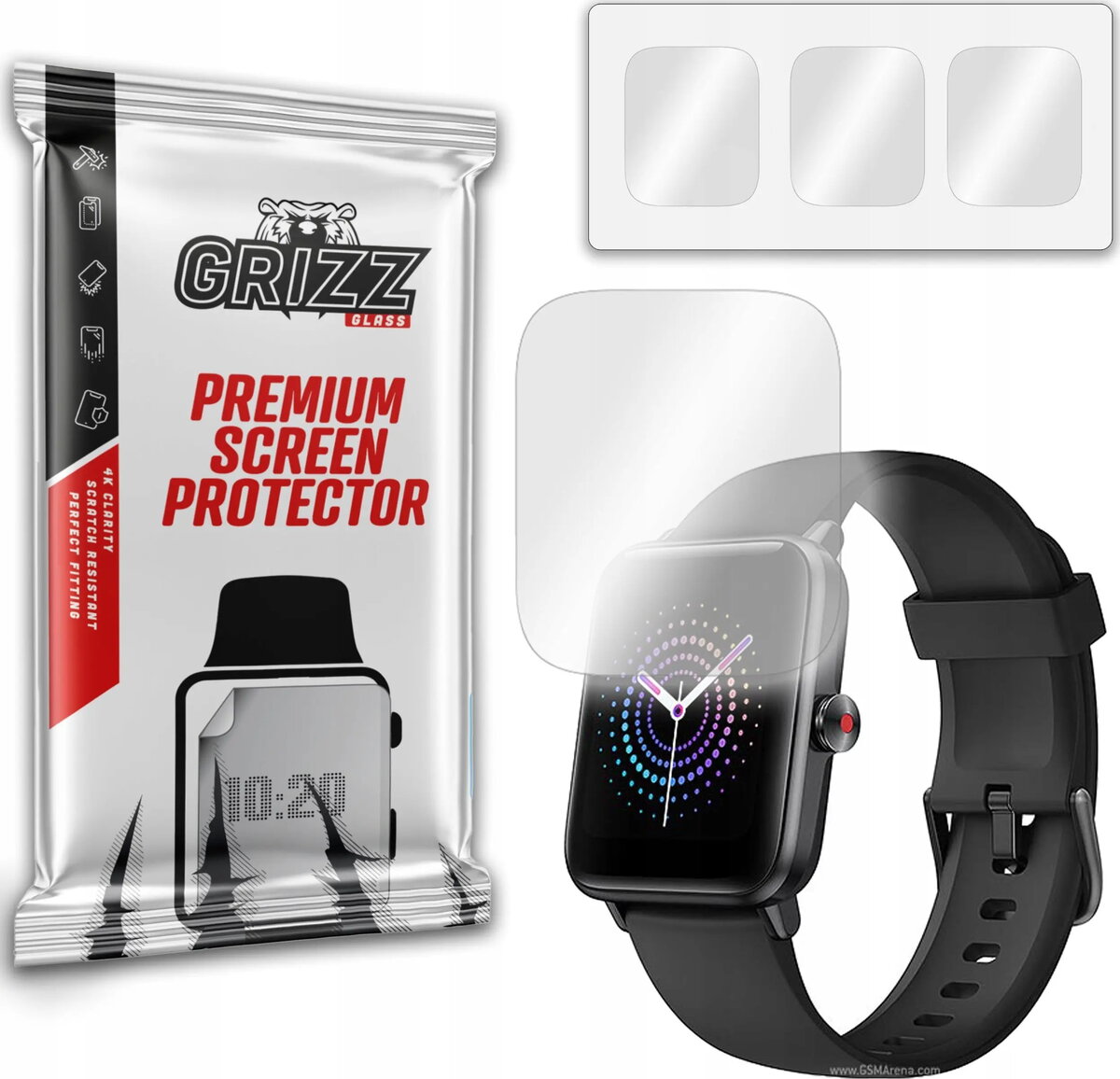Aizsargplēve GrizzGlass Hydrofilm (hidrožele) priekš Ulefone