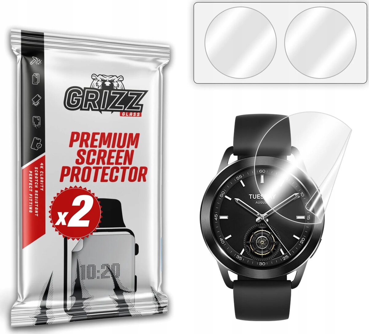 Aizsargplēve GrizzGlass CeramicFilm (keramiskā) priekš Xiaomi