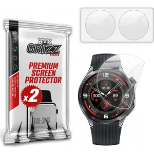 Screen protection film GrizzGlass CeramicFilm for OnePlus Watch 3 — ceramic screen protector