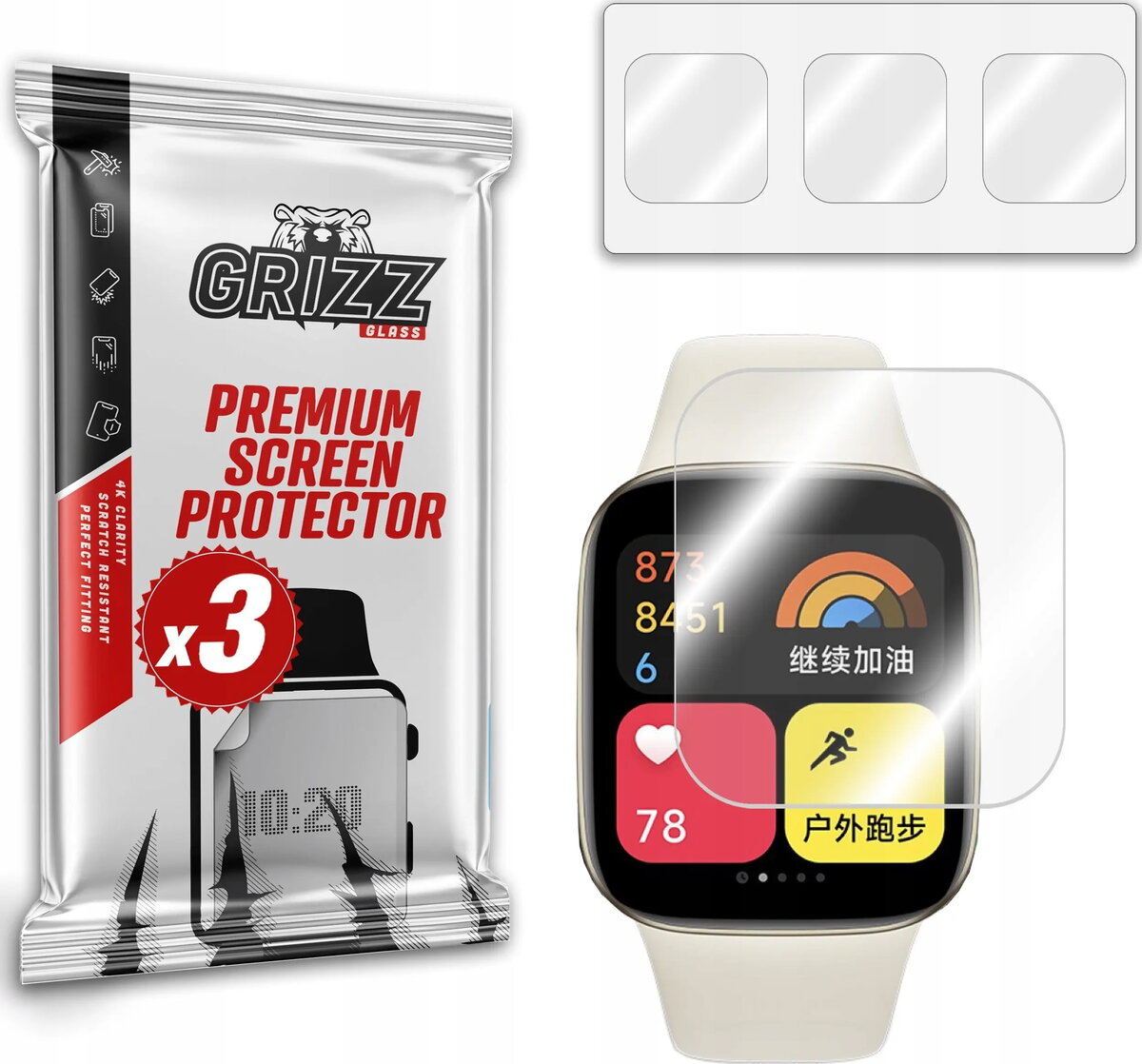 Aizsargplēve GrizzGlass Hydrofilm priekš Xiaomi Redmi