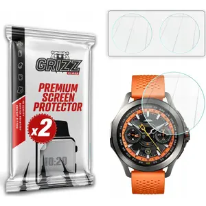 Защитное стекло GrizzGlass HybridGlass для Xiaomi Watch S4 Sport — гибридное закалённое стекло