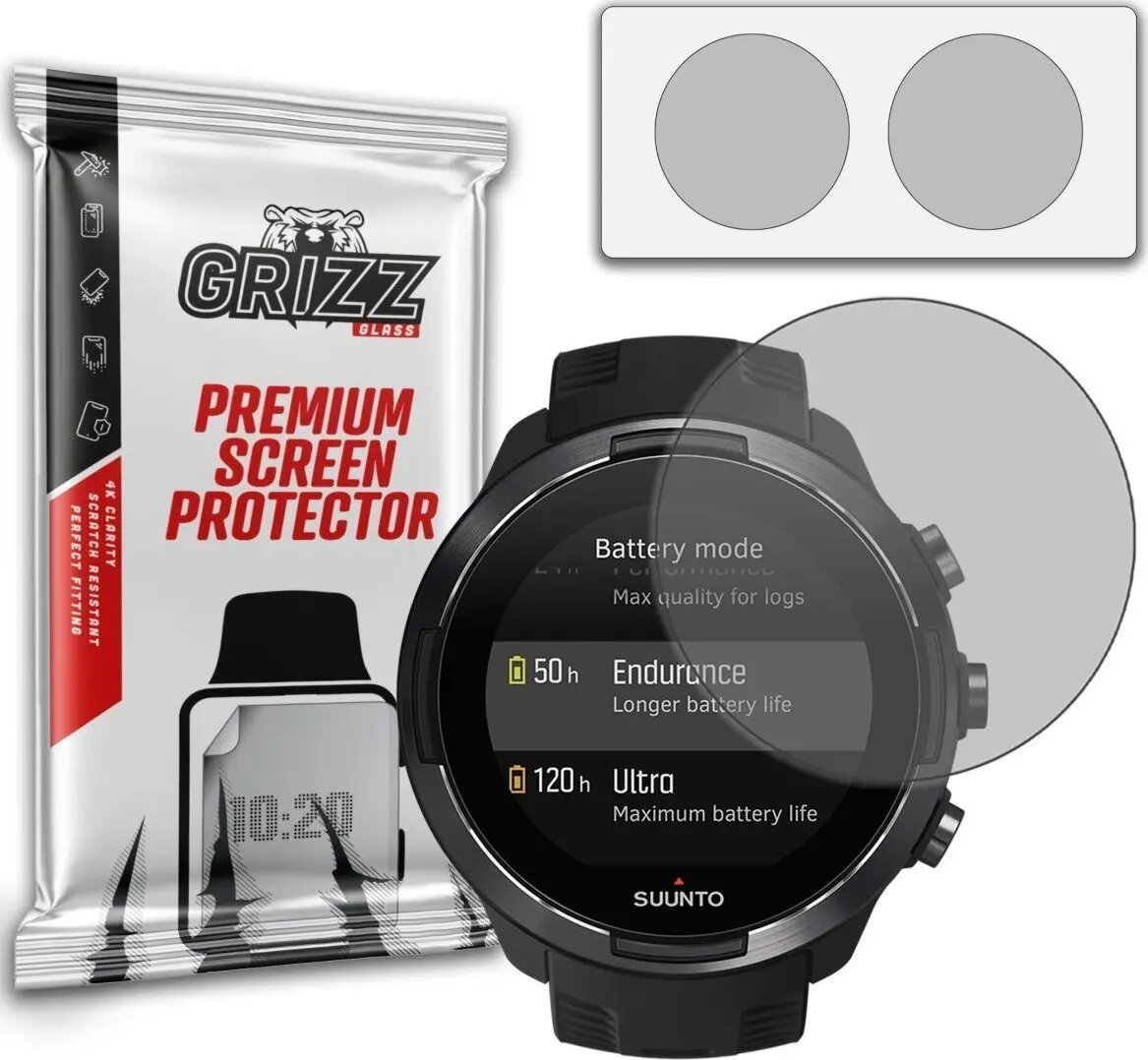 Aizsargplēve GrizzGlass priekš Suunto 9 Baro