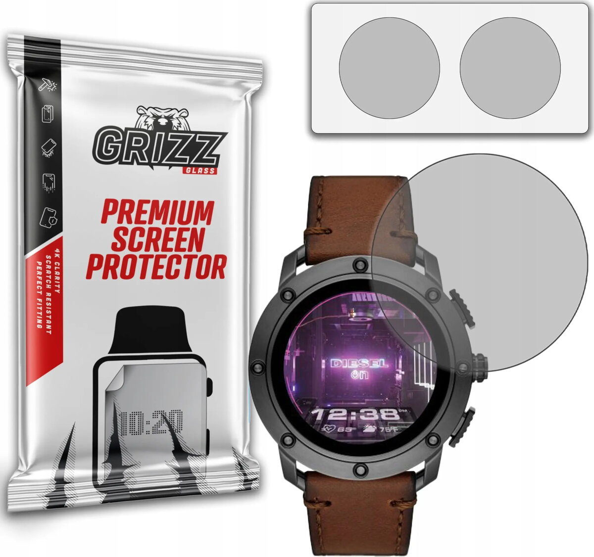 Logu plēve GrizzGlass Grizz Diesel Gen