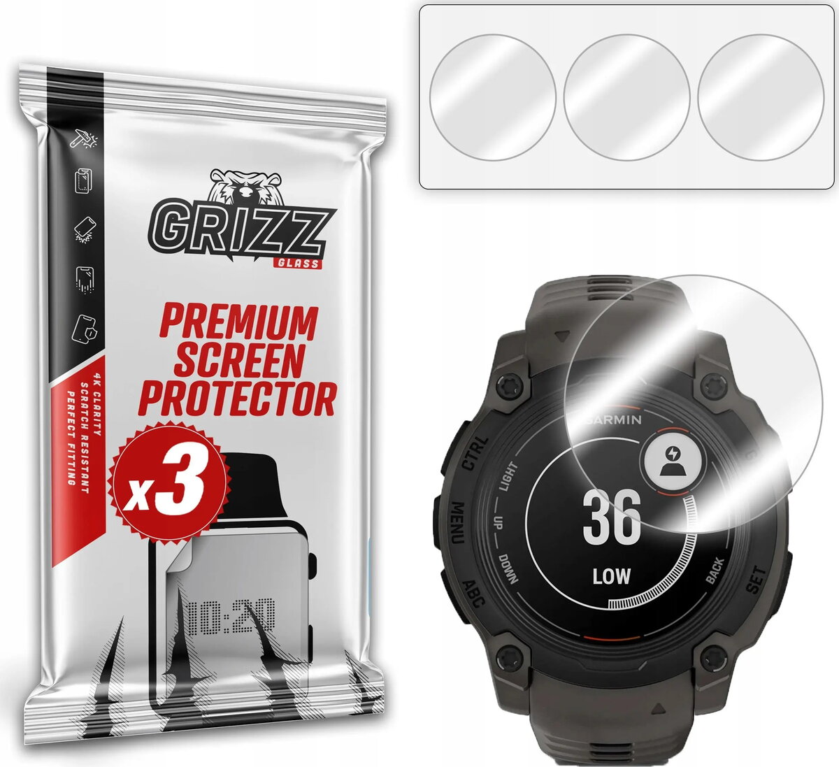 Hidrogelas plēve GrizzGlass Hydrofilm priekš Garmin