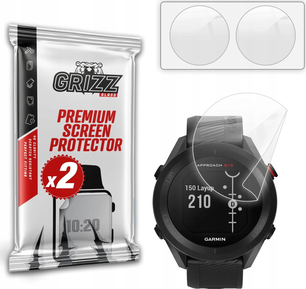Keramiska aizsargvielma GrizzGlass CeramicFilm priekš Garmin