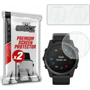 Гибридное защитное стекло GrizzGlass HybridGlass для Garmin tactix 7