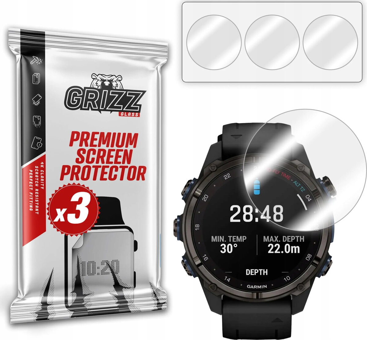 Hidrogelas plēve GrizzGlass Hydrofilm priekš Garmin
