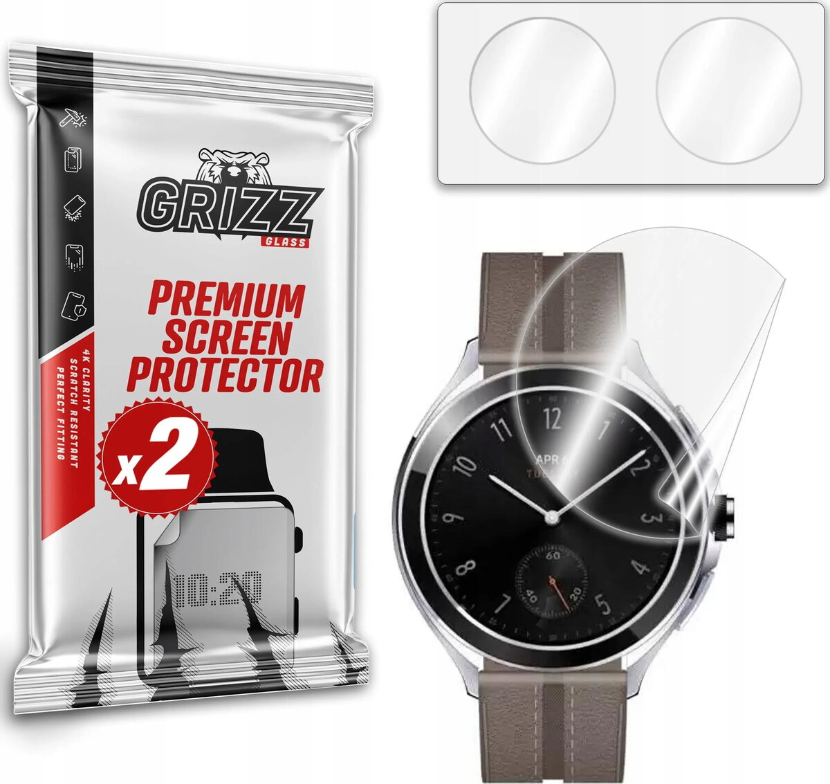 Aizsargplēve GrizzGlass CeramicFilm priekš Xiaomi Watch