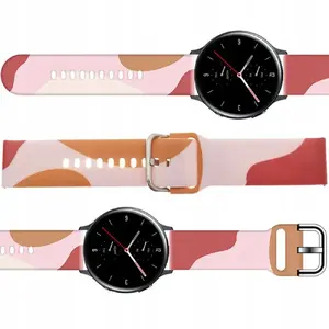 Siksniņa Hurtel Pasek Strap Moro priekš Samsung Galaxy Watch 45/46/47 mm silikona aproce raksts 12