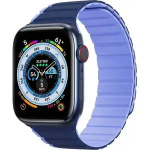 Магнитный ремешок Dux Ducis Strap (LD Version) для Apple Watch 40/41 мм — синий
