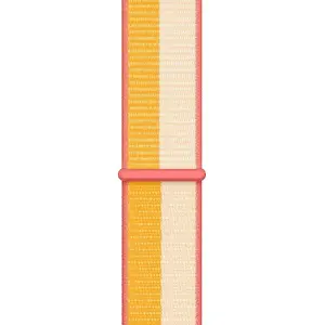 Apple siksniņa Sport Loop priekš Apple Watch 45 mm — Maize/White, oriģināls