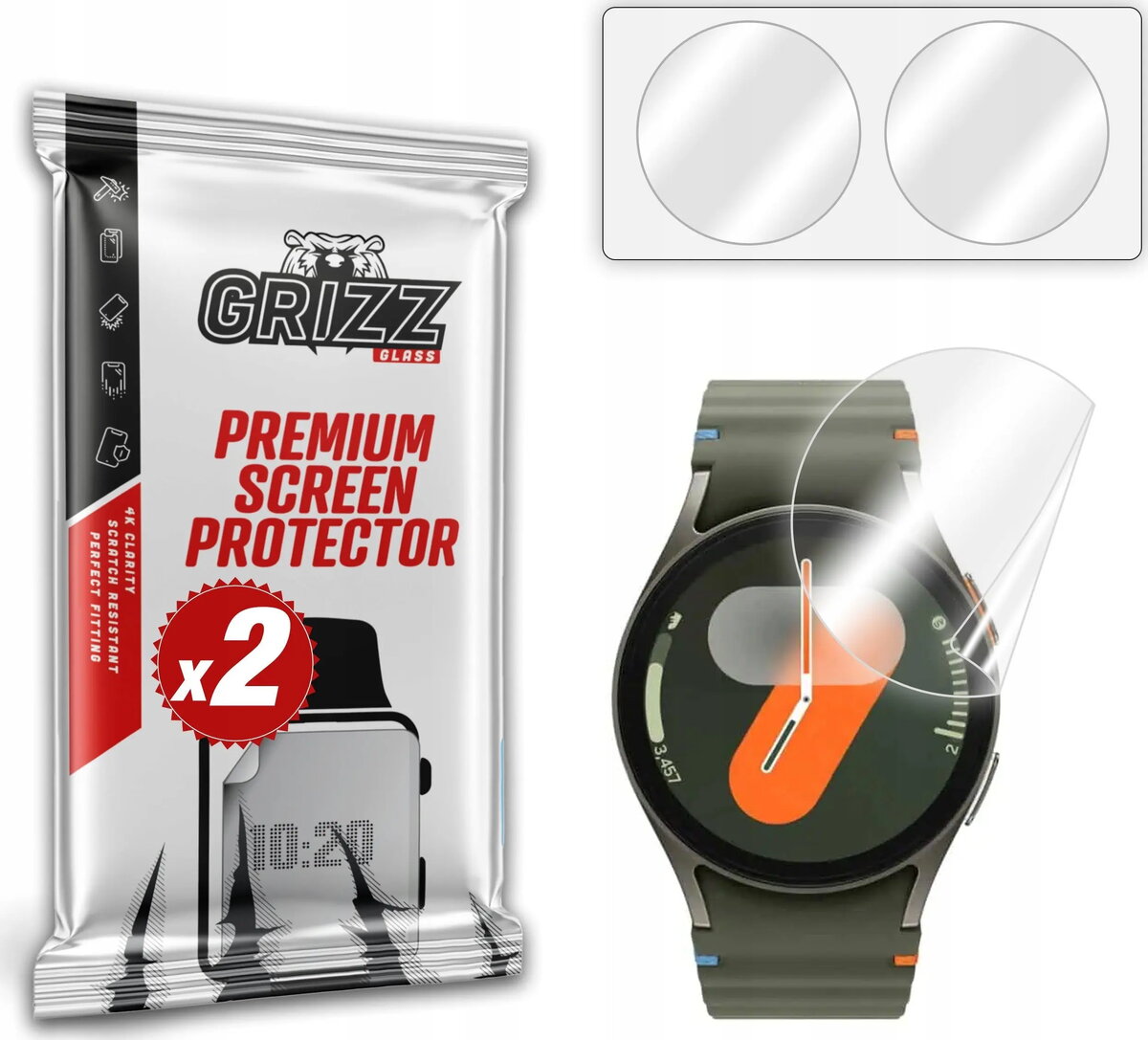 Aizsargplēve GrizzGlass CeramicFilm priekš Samsung Galaxy