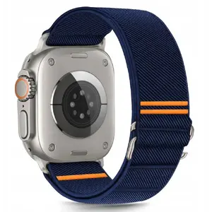Нейлоновый чехол-слип для Apple Watch (44/45/46/49 мм) от Tech-Protect – для Series 6/7/8/9/10/SE/Ultra 1/2, Navy