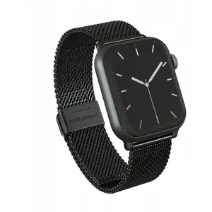 Металлический сетчатый ремешок для Apple Watch 38/40 мм, черный — No name Premium-Mesh_WTCH_Black_38-40mm