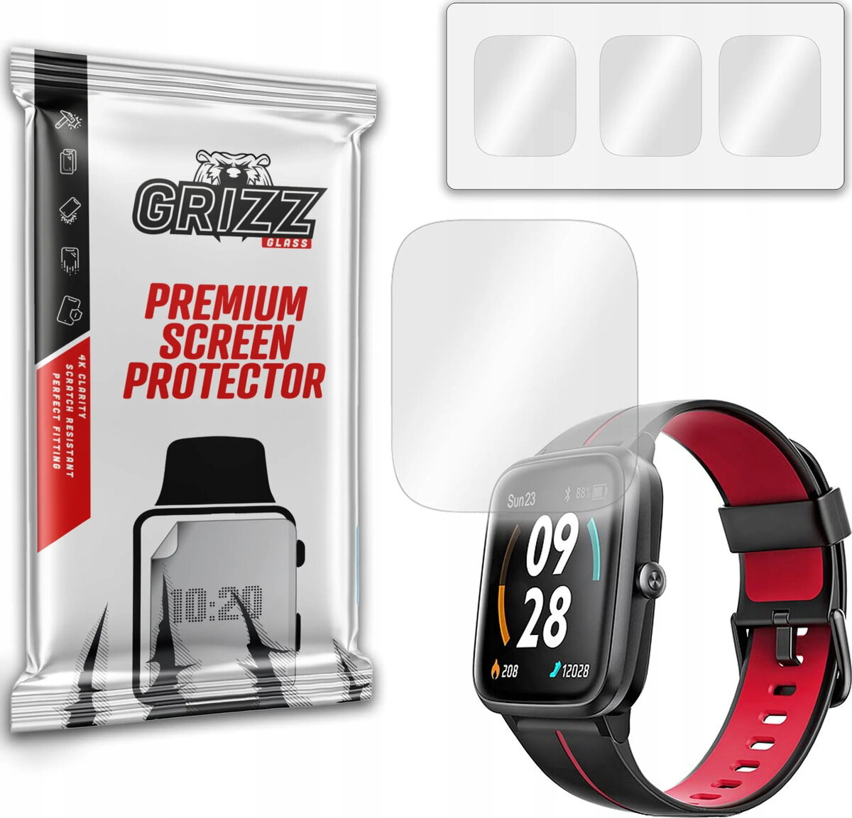 Aizsargplēve GrizzGlass Hydrofilm priekš Ulefone Watch