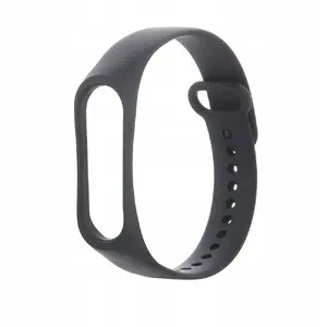 Silicone Replacement Strap for Xiaomi Mi Band 7 by Tech-Protect, Black
