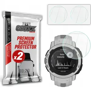 Гибридное защитное стекло GrizzGlass HybridGlass для Garmin Instinct 2S 40 мм