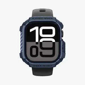 Vāciņš Spigen Rugged Armor 2 priekš Apple Watch 10/11 42 mm tumši zils