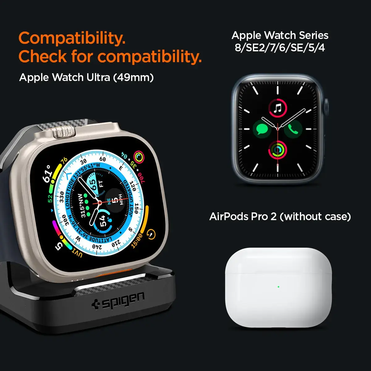 Spigen Rugged Armor Stand для Apple Watch Photo 10