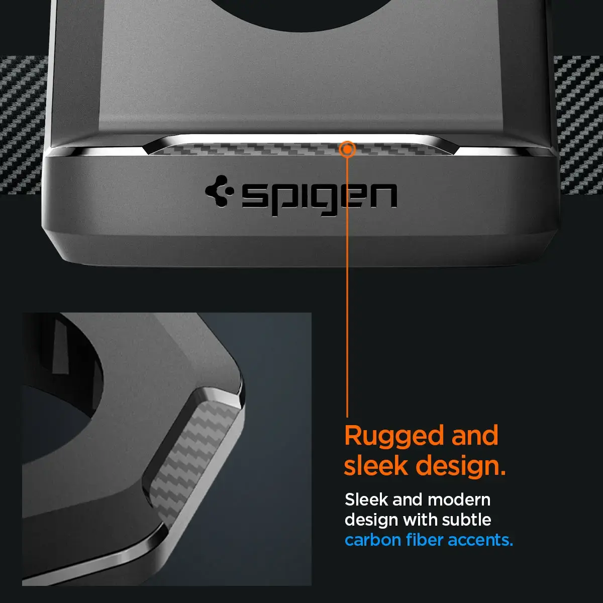 Spigen Rugged Armor Stand для Apple Watch Photo 15