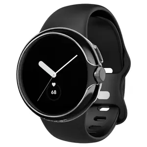 Aizdares siksna viedpulkstenim Spigen Thin Fit — melns polikarbonāts, 42,7×42,9×11,9 mm