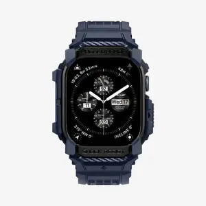 Smartwatch Case and Band Spigen Rugged Armor Pro — Navy, TPU, 117.6×47.7×171.7 mm