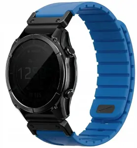 Ремешок Uniq Pasek UNIQ Fluo 22 мм для Garmin, синий