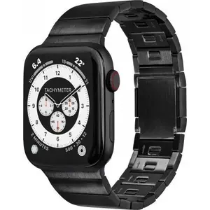 Aproce Apple Watch PICOM LAUT LINK 2.0, saderīga ar 42/44/45/49 mm — melna