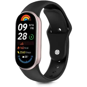 Защитный браслет IconBand Pure для Xiaomi Smart Band 8/9/10 NFC от Tech-Protect — черный