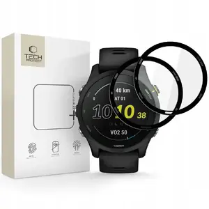 Hofi hibrīdais aizsargstikls 2 gab. Garmin Forerunner 255 / 255 Music — Glass Flex+