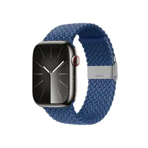 Siksniņa pulkstenim Crong priekš Apple Watch 42/44/45/49 mm CRG-44WAV-BLU, nomaiņas aksesuārs, zils
