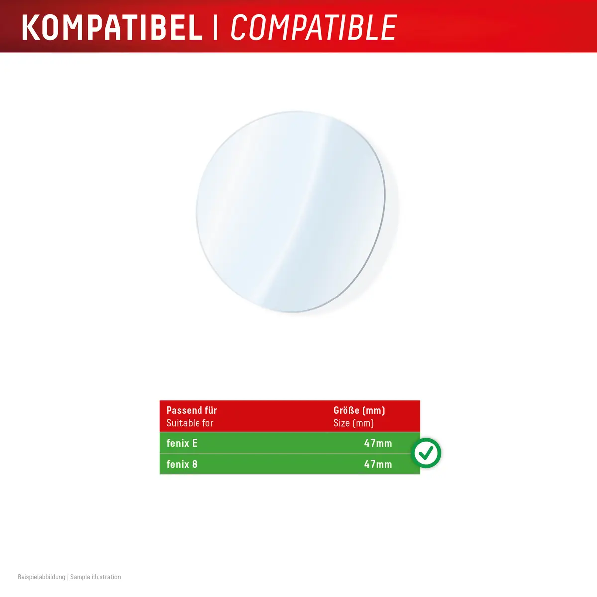 Compulocks Screen Protector for Garmin fenix 8 47mm / fenix E Photo 3