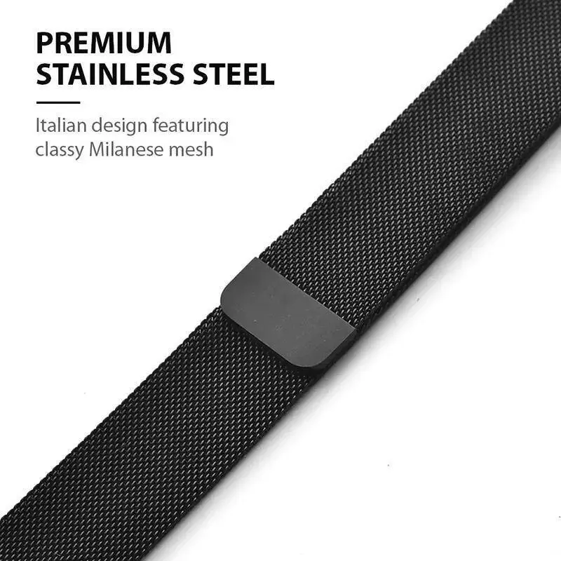 Crong Milano Steel nerūsējošā siksniņa Apple Watch Photo 7
