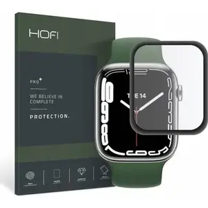 Tempered hybrid screen protector Hofi Glass Hybrid Pro+ for Apple Watch Series 7 45mm Black