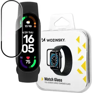 Screen protector glass Wozinsky hybrid for Xiaomi Mi Band 6, black