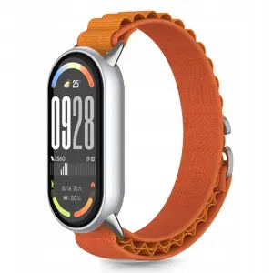Ремешок Tech-Protect из нейлона для Xiaomi Smart Band 8/9/10/NFC — оранжевый