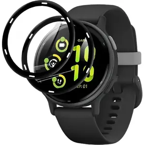Screen Protector Glass for Garmin Vivoactive 5 by Wozinsky – 2x Full Glue
