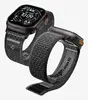 Ремешок Spigen Athlex Air 2 — черно-оранжевый Photo 2