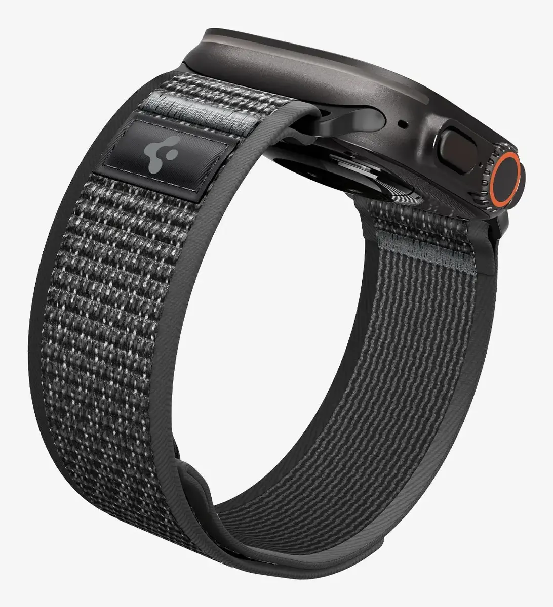 Ремешок Spigen Athlex Air 2 — черно-оранжевый Photo 7