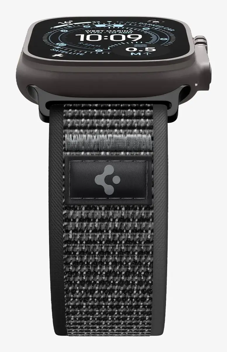Ремешок Spigen Athlex Air 2 — черно-оранжевый Photo 10