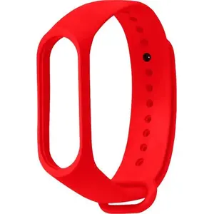 Silicone Wristband for Xiaomi Mi Band 5/6 by Tech-Protect — Red