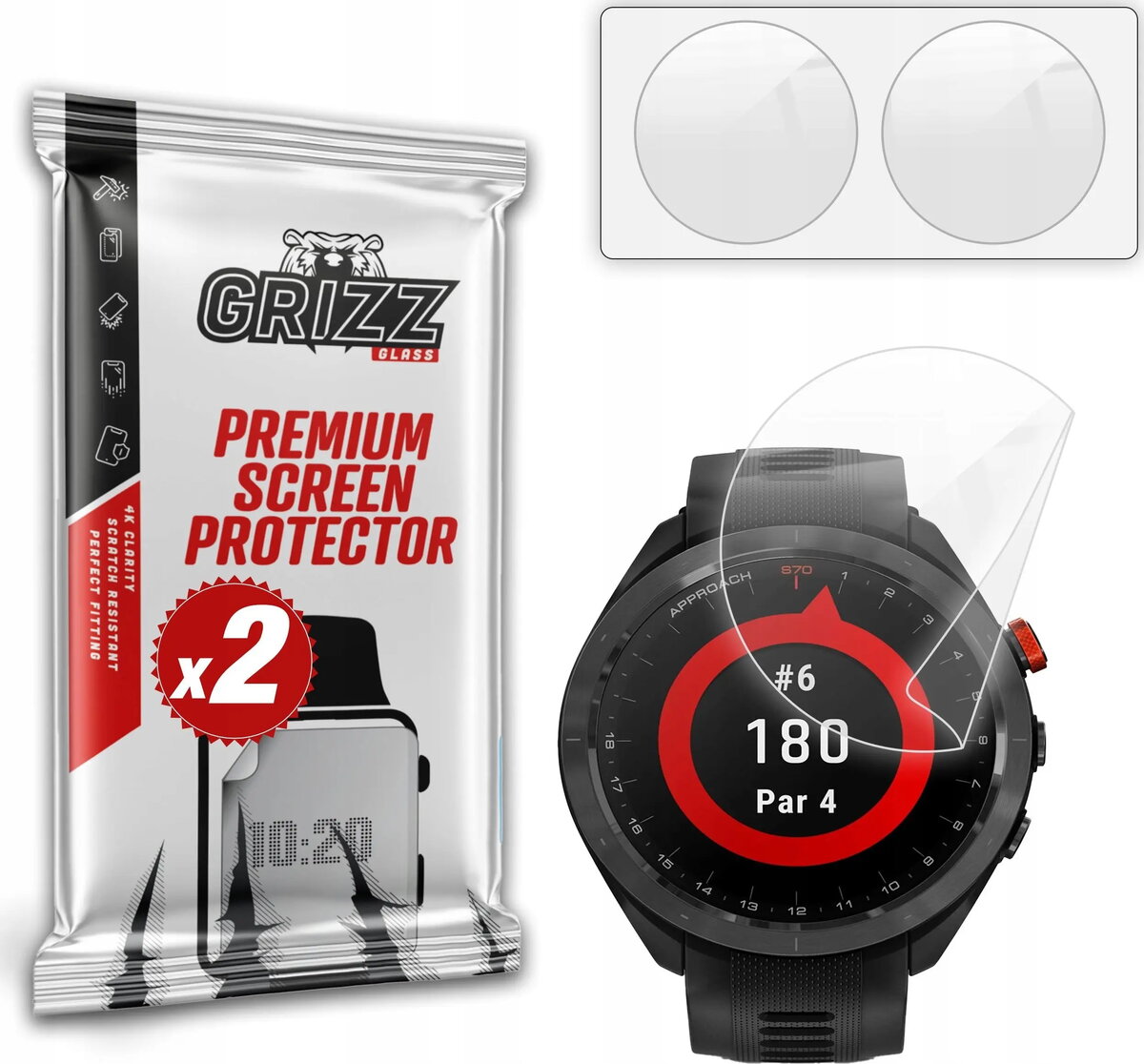 Keramiskā aizsargplēve GrizzGlass CeramicFilm priekš Garmin