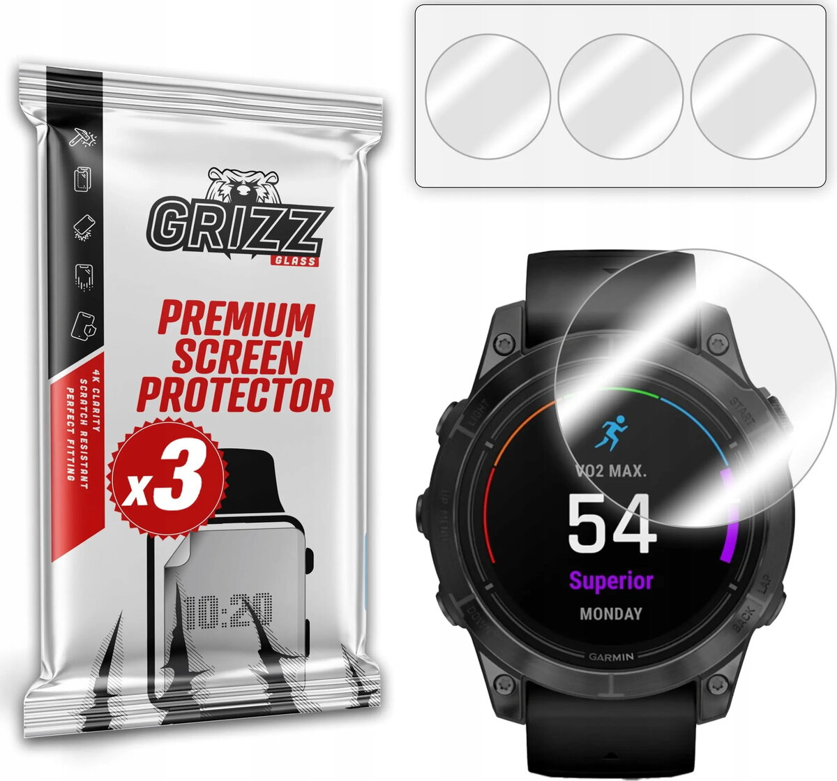 Hidroželējas plēve GrizzGlass Hydrofilm priekš Garmin