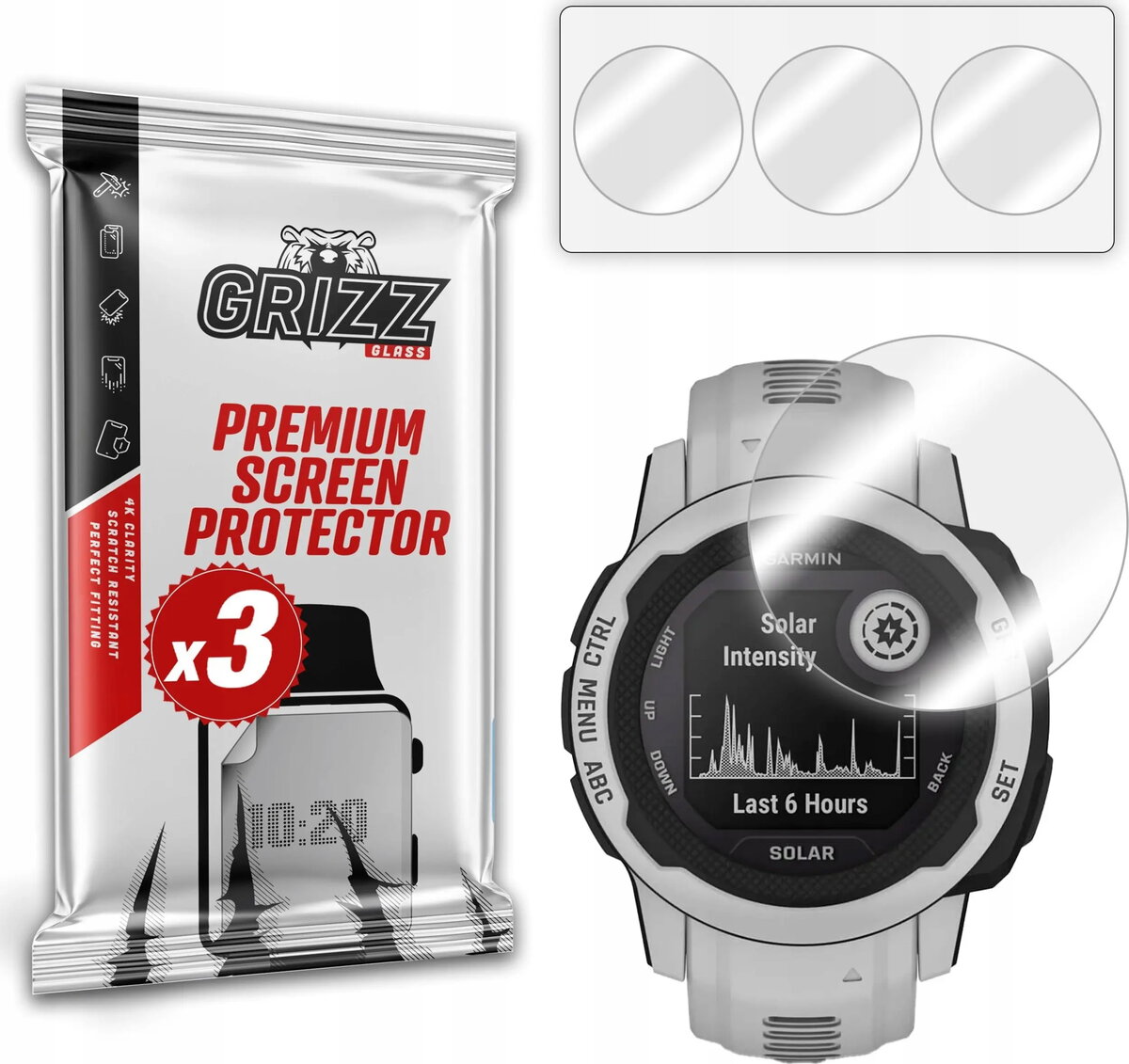 Hidrogelas plēve GrizzGlass Hydrofilm priekš Garmin