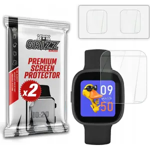 Hybrid screen protector GrizzGlass HybridGlass for Garett Kids Fit — tempered hybrid glass protector