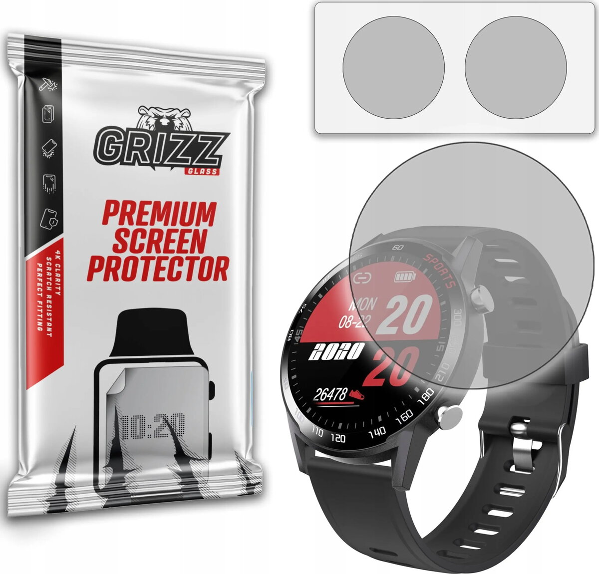 Matēta aizsargplēve GrizzGlass Bemi Racer RC1