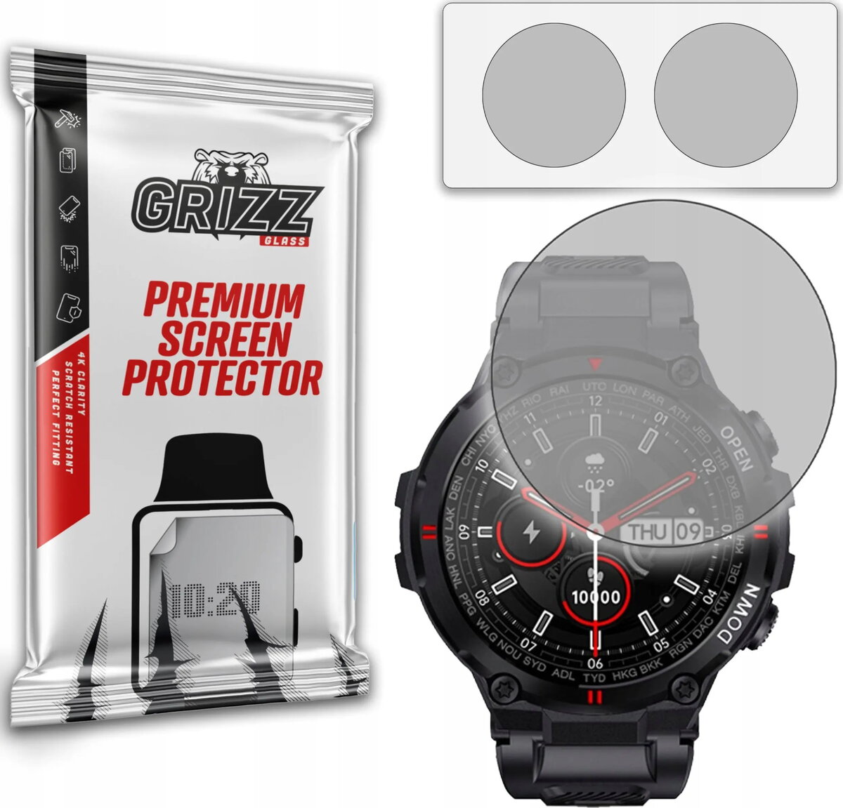 Matēta aizsargvide GrizzGlass priekš Artnico K22