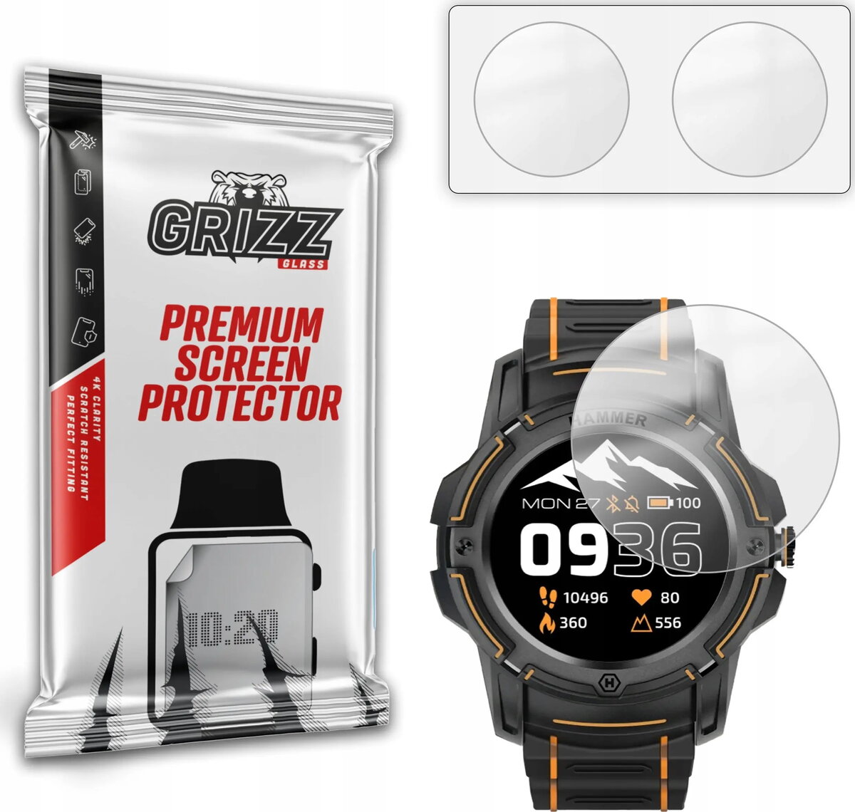 Matēta plēve GrizzGlass PaperScreen priekš Hammer